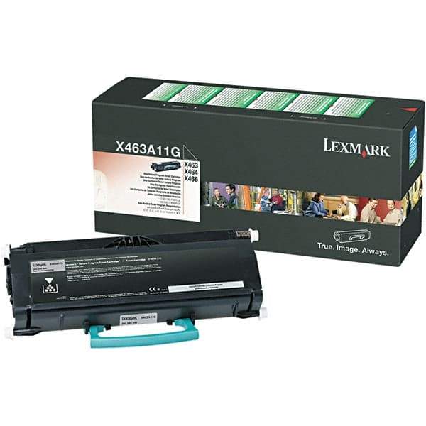 Lexmark - Black Toner Cartridge - Use with Lexmark X463de, X464de, X466de, X466dte, X466dwe - Industrial Tool & Supply