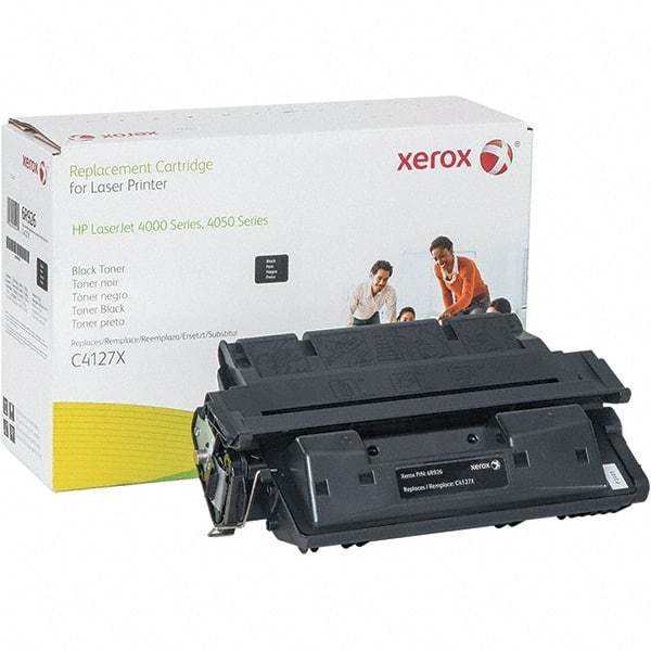 Xerox - Black Toner Cartridge - Use with HP LaserJet 4000, 4050 - Industrial Tool & Supply
