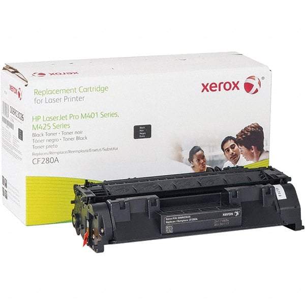 Xerox - Black Toner Cartridge - Use with HP LaserJet Pro 400, M401, M425 - Industrial Tool & Supply
