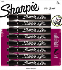 Sharpie - Black Permanent Marker - Bullet Tip, Water Based - Industrial Tool & Supply