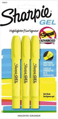 Sharpie - Fluorescent Yellow Highlighter - Chisel Tip, AP Nontoxic Ink - Industrial Tool & Supply