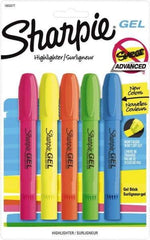 Sharpie - Assorted Colors, Highlighter - Chisel Tip, AP Nontoxic Ink - Industrial Tool & Supply