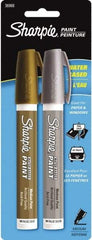 Sharpie - Gold and Silver Paint Marker - Medium Tip - Industrial Tool & Supply