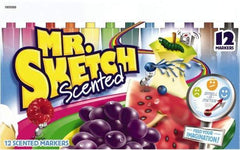 Mr. Sketch - Assorted Colors, Art Marker - Chisel Tip - Industrial Tool & Supply