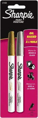 Sharpie - Gold and Silver Paint Marker - Fine Tip - Industrial Tool & Supply