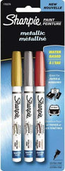 Sharpie - Gold, Silver, Copper Paint Marker - Extra Fine Tip - Industrial Tool & Supply