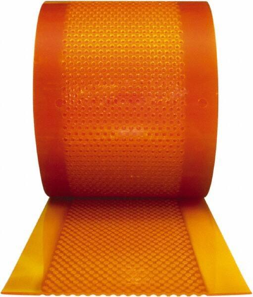 Aleco - Amber Replacement Vinyl Strip Standard Dock Curtain Strips - 8" Wide x 150' Long x 0.08" Thick, PVC - Industrial Tool & Supply