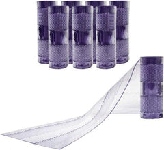 Aleco - Clear Replacement Vinyl Strip Standard Dock Curtain Strips - 12" Wide x 8' Long x 1/8" Thick, PVC - Industrial Tool & Supply