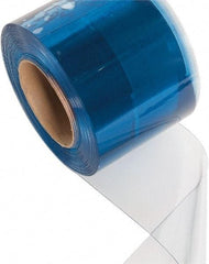 Aleco - Clear Replacement Vinyl Strip Low Temperature Dock Curtain Strips - 8" Wide x 300' Long x 0.08" Thick, PVC - Industrial Tool & Supply