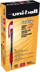 Uni-Ball - 0.7mm Stick Pen - Red - Industrial Tool & Supply