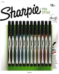 Sharpie - Fine Point Porous Point Pen - Assorted Colors - Industrial Tool & Supply
