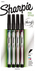Sharpie - Fine Point Porous Point Pen - Assorted Colors - Industrial Tool & Supply