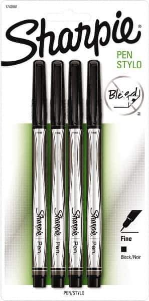 Sharpie - Fine Point Porous Point Pen - Black - Industrial Tool & Supply