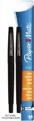 Paper Mate - Medium Porous Point Pen - Red - Industrial Tool & Supply