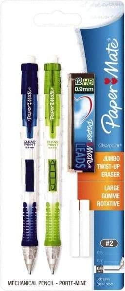 Paper Mate - 0.9mm Lead Mechanical Pencil - Black - Industrial Tool & Supply
