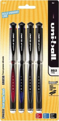 Uni-Ball - 1mm Stick Pen - Assorted Colors - Industrial Tool & Supply