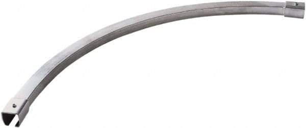 TMI, LLC - 3' Long Galvanized Steel Dock Strip Door Mounting Hardware - Use with Industrial Curtain Kit - Industrial Tool & Supply