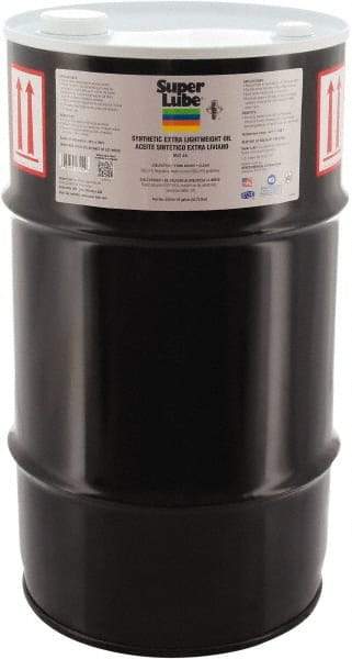 Synco Chemical - 15 Gal Drum, ISO 46, SAE 75W, Air Compressor Oil - -40°F to 500° - Industrial Tool & Supply