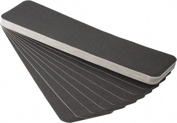 PRO-SAFE - Black Solid Color Anti-Slip Vinyl Tape - 6" Wide x 2' Long, General Traffic - Industrial Tool & Supply
