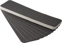 PRO-SAFE - Black Solid Color Anti-Slip Vinyl Tape - 6" Wide x 2' Long, General Traffic - Industrial Tool & Supply