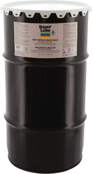 Synco Chemical - 120 Lb Keg Synthetic Lubricant w/PTFE General Purpose Grease - Translucent White, Food Grade, 450°F Max Temp, NLGIG 000, - Industrial Tool & Supply