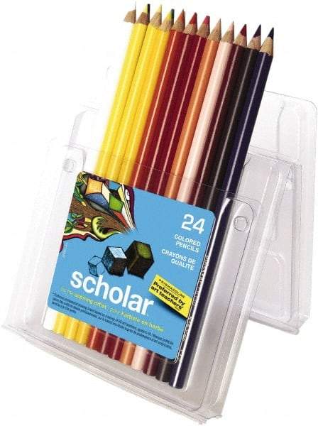 Prismacolor - Scholar Colored Pencil - Assorted Colors - Industrial Tool & Supply