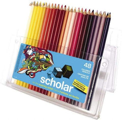 Prismacolor - Scholar Colored Pencil - Assorted Colors - Industrial Tool & Supply