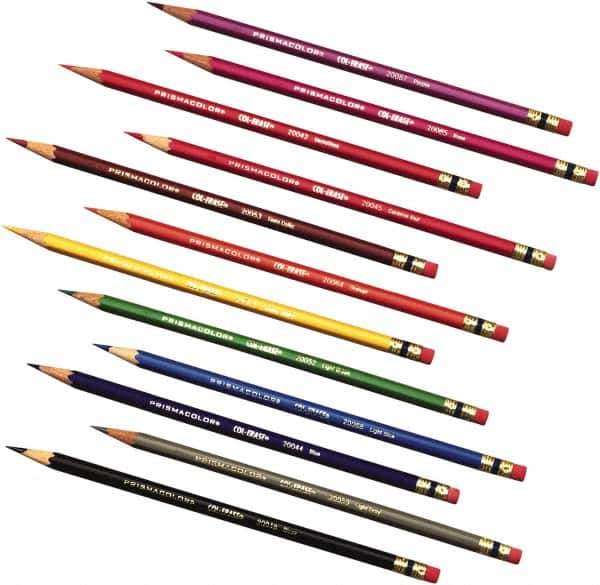 Prismacolor - Fine Line Colored Pencil - Assorted Colors - Industrial Tool & Supply