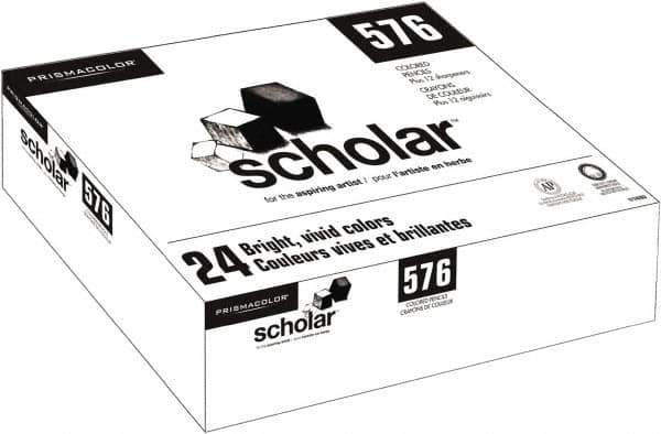 Prismacolor - Scholar Colored Pencil - Assorted Colors - Industrial Tool & Supply