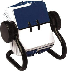 Rolodex - 500 Open Rotary - 6-1/2 x 5-5/8 x 5-1/8" - Industrial Tool & Supply