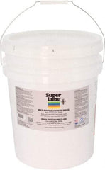 Synco Chemical - 30 Lb Pail Synthetic Lubricant w/PTFE General Purpose Grease - Translucent White, Food Grade, 450°F Max Temp, NLGIG 000, - Industrial Tool & Supply