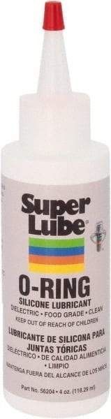 Synco Chemical - 4 oz Bottle Lubricant - Clear, -58°F to 392°F, Food Grade - Industrial Tool & Supply