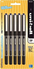 Uni-Ball - Roller Ball 0.7mm Stick Pen - Blue - Industrial Tool & Supply