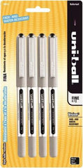 Uni-Ball - Roller Ball 0.7mm Stick Pen - Black - Industrial Tool & Supply