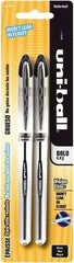 Uni-Ball - Roller Ball 0.8mm Stick Pen - Black - Industrial Tool & Supply