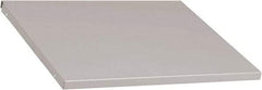 Tennsco - Sand, Steel, Cabinet Shelf - 18" Wide x 18" Deep Body - Industrial Tool & Supply