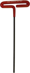 Bondhus - 5mm Hex, T-Handle Cushion Grip, Hex Key - 248mm OAL, Metric System of Measurement - Industrial Tool & Supply