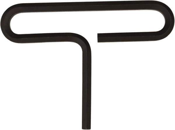 Bondhus - 5/16" Hex, T-Handle Cushion Grip, Hex Key - 4-13/32" OAL, Protanium High Torque Steel, Inch System of Measurement - Industrial Tool & Supply