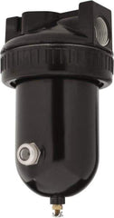 PRO-SOURCE - 300 CFM Oil/Water Condensate Separation Filter - 1" 250 psi, Manual Drain - Industrial Tool & Supply