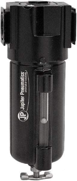 PRO-SOURCE - 75 CFM Oil/Water Condensate Separation Filter - 3/8" 250 psi, Manual Drain - Industrial Tool & Supply