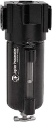 PRO-SOURCE - 75 CFM Oil/Water Condensate Separation Filter - 3/8" 250 psi, Manual Drain - Industrial Tool & Supply