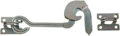 National Mfg. - 8" Bar Latch Length, Steel Gate Latch - Zinc Plated - Industrial Tool & Supply