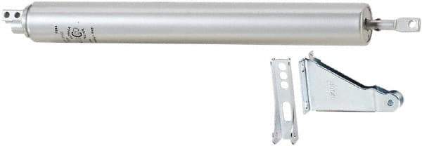 National Mfg. - 11-1/4" Closer Body Length, Storm & Screen Door Closer Manual Damper - Alumite Finish - Industrial Tool & Supply