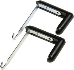 Quartet - Office Cubicle Hanger - Use with 1-1/2 to 3" Thick Partition Walls - Industrial Tool & Supply