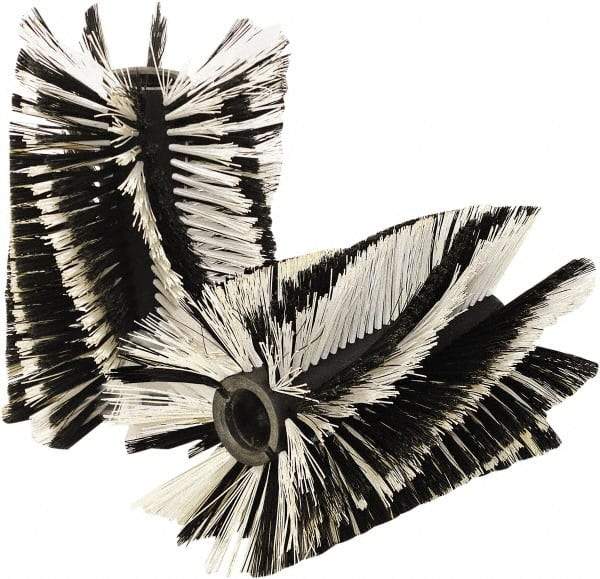 Trynex - 32" Long x 12" Wide Rotary Snow Brush - 12 Single Row Stiff Bristles, For SWB-320 - Industrial Tool & Supply