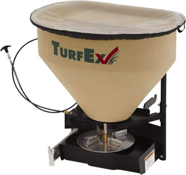 Trynex - 2 Cu Ft Polyethylene Vehicle Mounted Landscape Spreader - 12 Volt - Industrial Tool & Supply