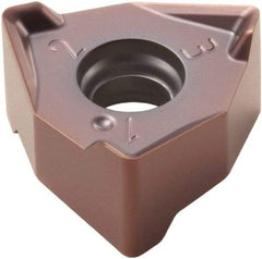 Seco - XNEX080612 ME09 Grade MK2050 Carbide Milling Insert - TiSiN/TiAlN Finish, 1/4" Thick, 0.491" Inscribed Circle - Industrial Tool & Supply