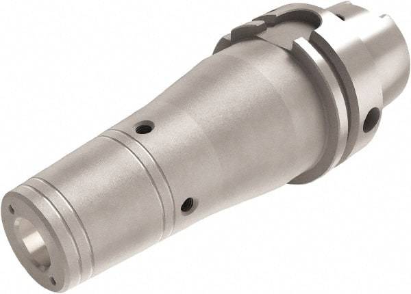 Seco - 12mm Hole Diam, HSK100A Taper Shank Shrink Fit Tool Holder & Adapter - 3.74" Projection, 1.063" Nose Diam, 1.87" Clamping Depth, 40,000 RPM, Through Coolant - Exact Industrial Supply