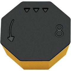 Walter - OPHX0504 A57 Grade WAK15 Carbide Milling Insert - TiCN/Al2O3/TiN Finish, 0.1874" Thick, 1/2" Inscribed Circle - Industrial Tool & Supply