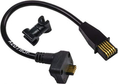 Mitutoyo - 6" Long SPC Connecting Cable - Use with Digimatic Calipers - Industrial Tool & Supply